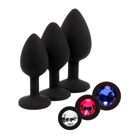 ADORE U Anal plug set with gems - Adore U - Elisa