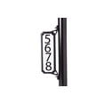 thumbnail image 4 of Architectural Mailboxes 5006271 Black Steel Manhattan Mailbox Name & Address Kit, 4 of 6
