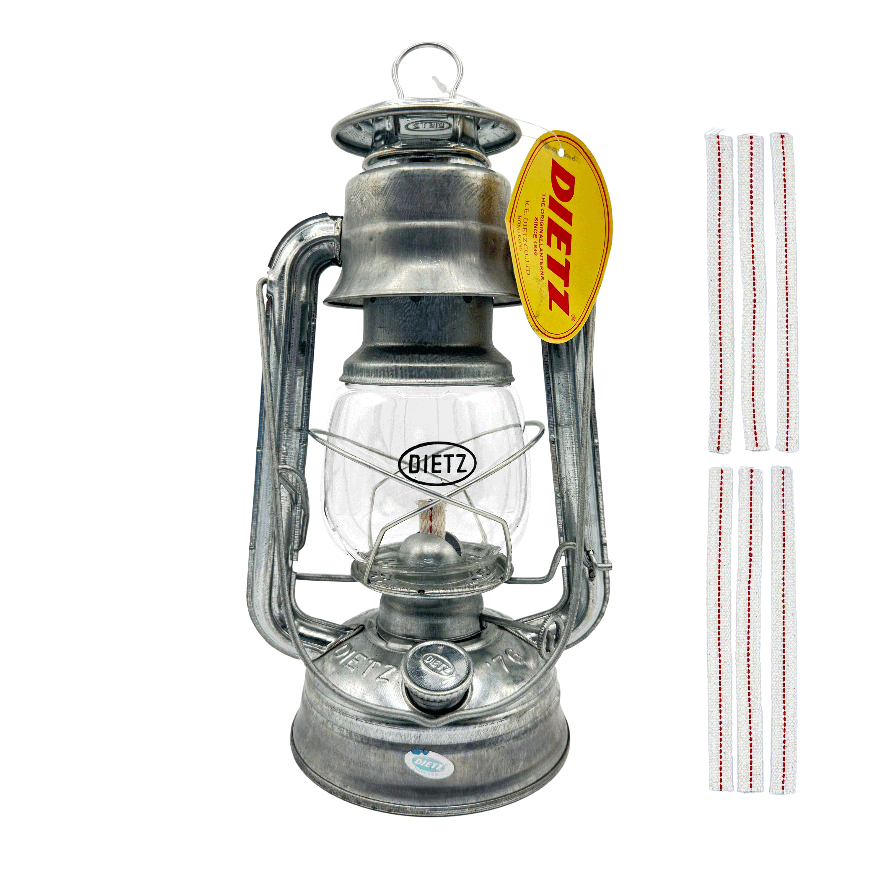 Dietz Monarch #10 Hot Blast Blue and Gold Kerosene Lantern