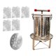 thumbnail image 3 of Máquina trituradora de miel de acero inoxidable ligera y multifuncional. 5 mallas de filtración, 3 of 9