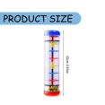 thumbnail image 3 of Dyfzdhu LearnLyrics Rain Sound Noise Maker Rain Maker Rattle Shaker Rainstick Shaker Rain Maker Musical Sensory Instrument for Auditory Development, 3 of 6