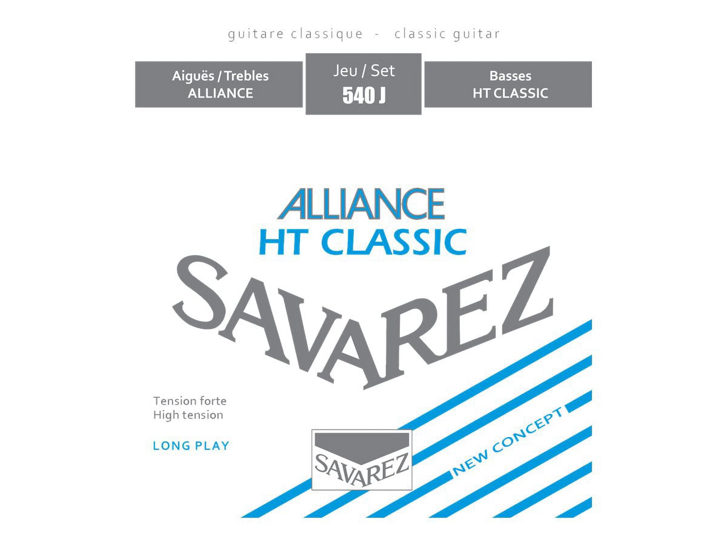 Savarez Alliance HT Classic High Tension - Strings for classical guitar - nylon - 64-111
