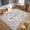 Pink, variant on Tuzlier 8x10 Modern Oushak Area Rug for Living Room, Washable Non-Slip Low Pile Carpet for Bedroom Home Office Home Decor, Pink