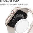 thumbnail image 4 of Yanonmyfd Funda Protectora para Apple Watch SE 40mm, Protector de Pantalla Templado para iWatch 40mm, Carcasa Rígido con Mica para iWatch 6/5/4 40mm, Cobertura Completa, Antiarañazos - Starlight, 4 of 8