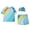 A-Rainbow Bear, variant on Bellafa Boys Two Piece Rash Guard Swimsuits Set with Swim Trunk Kids Short Sleeve Bathing Suit Swimwear Set With Hat