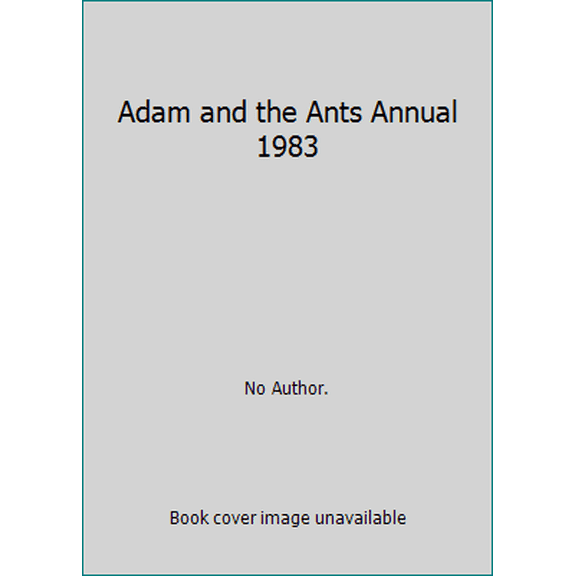 Pre-Owned Adam and the Ants Annual 1983 (Unknown) 0860303446 9780860303442