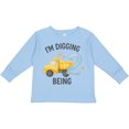 thumbnail image 3 of Inktastic I'm Digging Being 2 Birthday Truck Boys or Girls Long Sleeve Toddler T-Shirt, 3 of 5