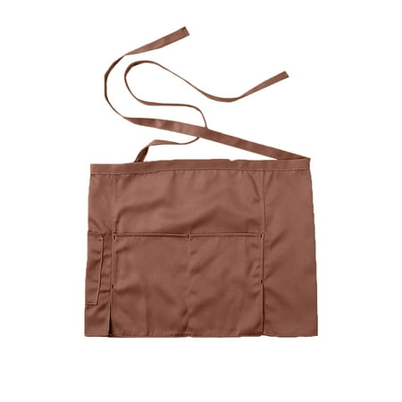 

BKFYDLS Home and Kitchen Appliances Clearance Short Waist Apron Waiter Bread Of Various Colors Check Short Apron Kitchen