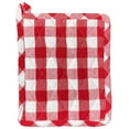 thumbnail image 6 of Valentines Red Plaid Oven Mitts and Pot Holders  Kitchen Towels 8 Piece Set Cotton, 6 of 7