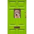 thumbnail image 2 of Norfolk Terrier Candy Corn Halloween Wall or Door Hanging Prints, 2 of 2