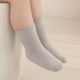 thumbnail image 6 of LYMAYTER ‌‌Toddler Infant Unisex Crew Socks Breathable Ankle 5 Pair for Girls Boys Adolescent 0-12Y, 6 of 8