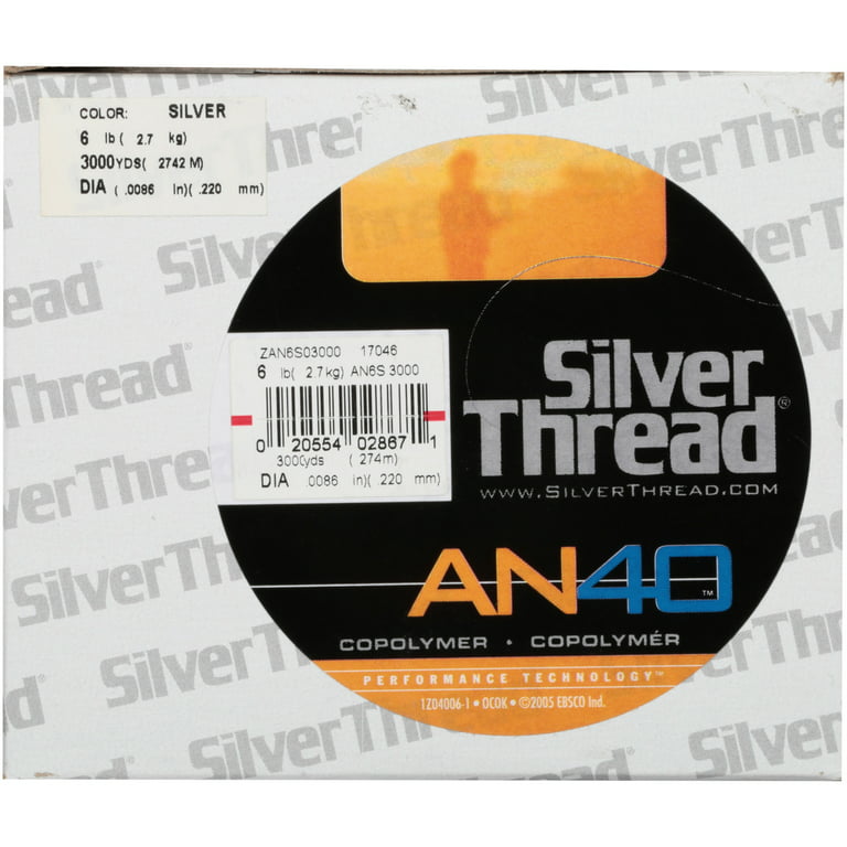Silver Thread® AN40™ Silver Copolymer Fishing Line Box