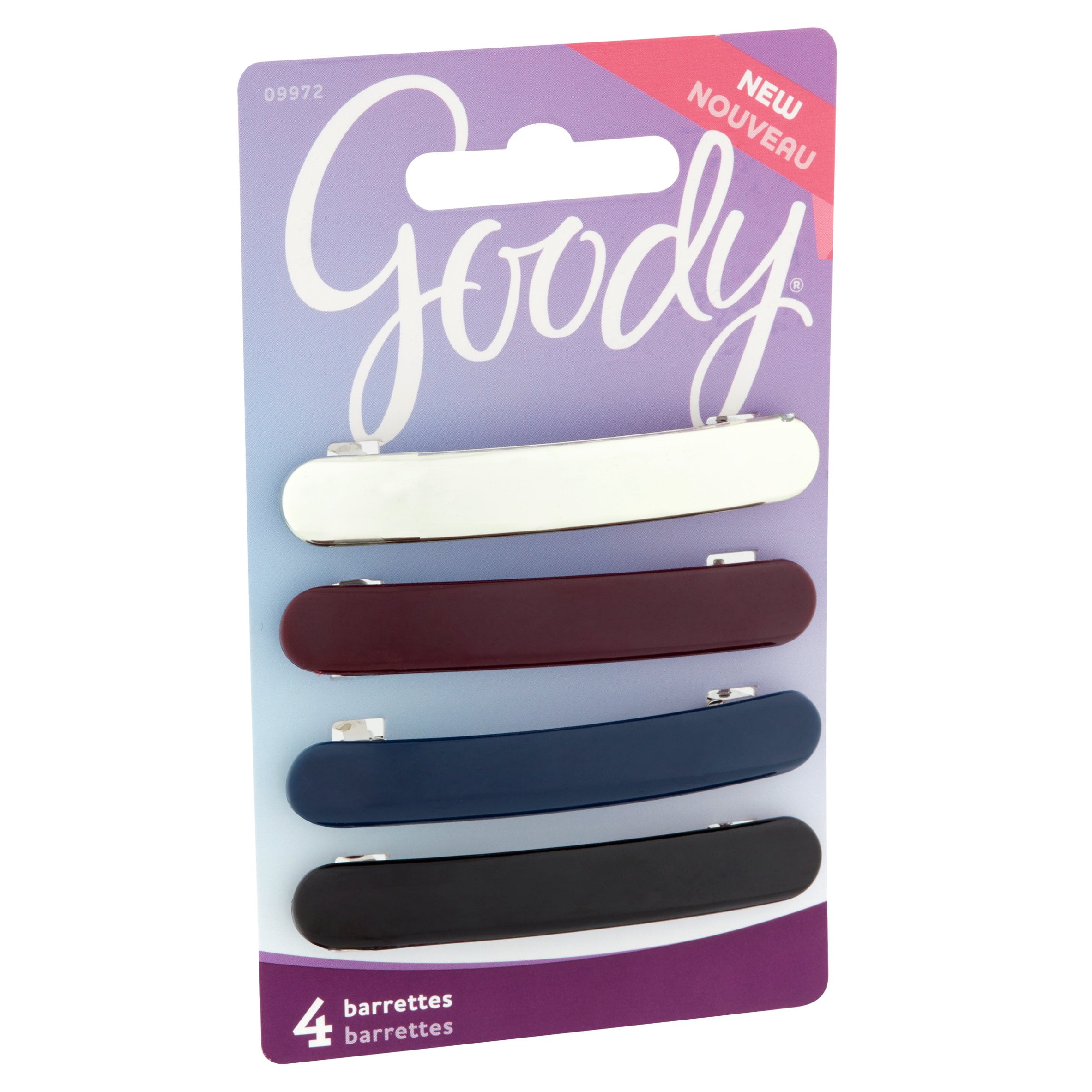 Goody Goody Classics Hair Barrettes Assorted Dark Romance 4