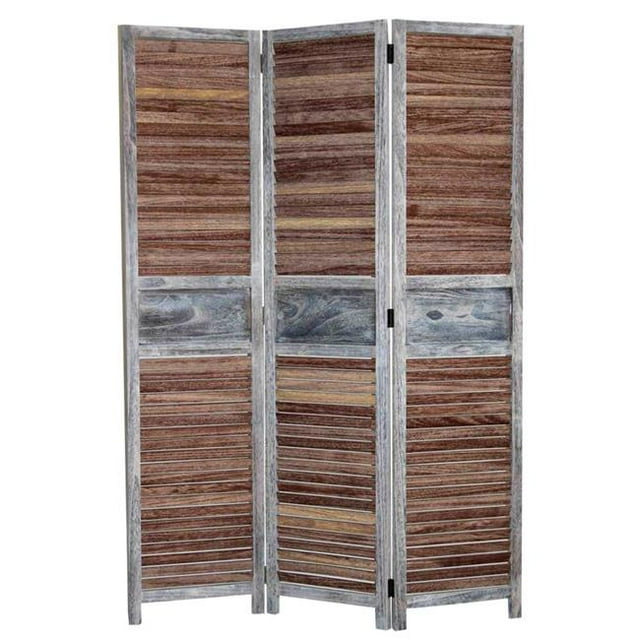 HomeRoots Furniture 274727 Home Decor Antiquary Screen