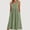 🔥 Green, variant on Sentmoon Boho Dress for Women Boho Sleeveless Sun Dresses Summer Solid Color Regular Fit Cute Dresses Streetwear for Everyday Casual Wear XXL