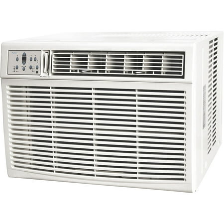 Keystone - 1000 Sq. Ft. 18,500 BTU Window Air Conditioner and 16,000 BTU Heater - White