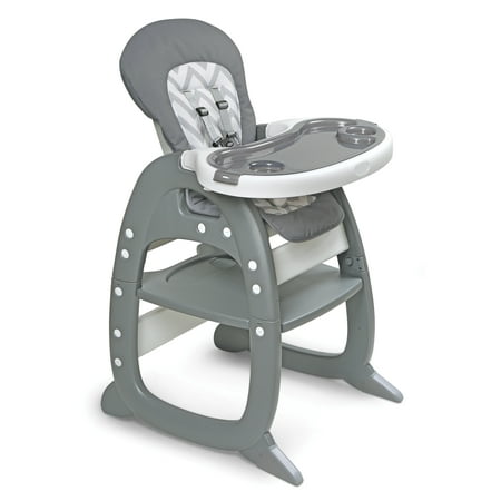 Badger Basket Envee II Baby High Chair with Playtable Conversion,