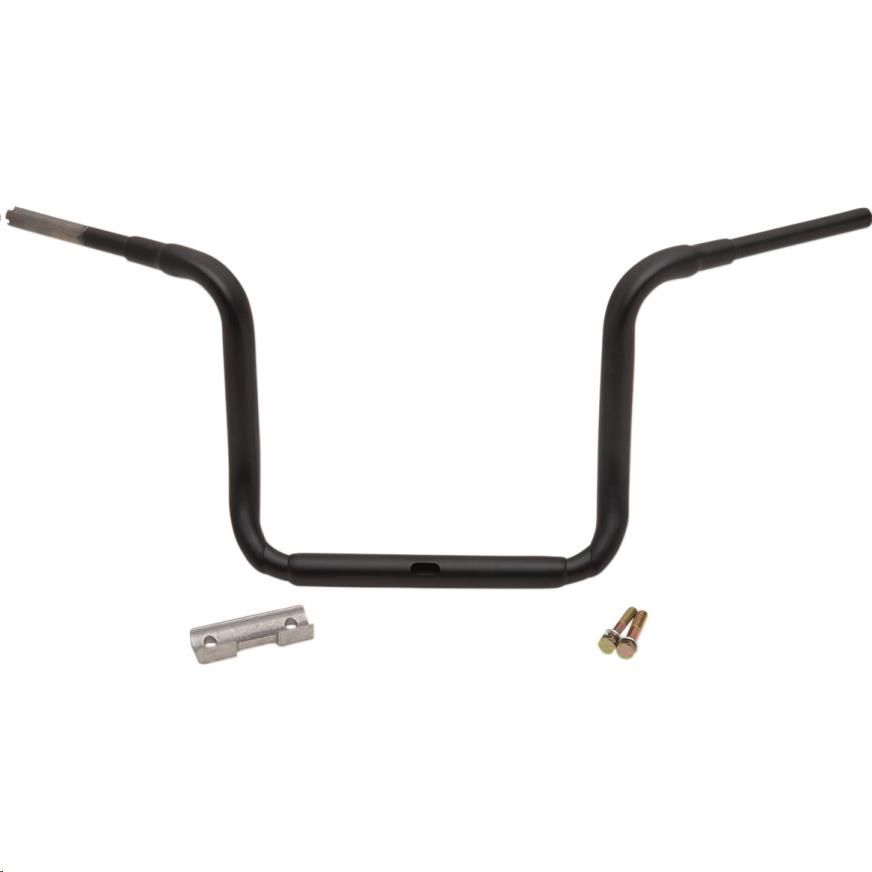 La Choppers La 7322 14m 1 1 2in Grande Touring Ape Hanger Handlebars 14in Rise Flat Black Walmart Com Walmart Com