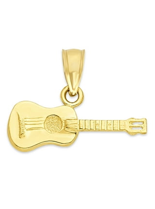 Guitar charm shop necklace