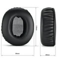 thumbnail image 2 of Leather Ear Pads for Various Headphones Soft and Comfortable Durable and Flexible and Easy to Install Ideal Replacement, 2 of 7