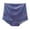 Purple2, variant on ShomPort High Waisted Underwear for Women Lace Patchwork Thin Breathable Panties Comfy Full Coverage Briefs