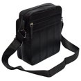 thumbnail image 4 of Mens Genuine Leather Shoulder Messenger Bag for Men Adjustable Shoulders Sling Crossbody Bags for Travel Work Business Handbag, 4 of 7