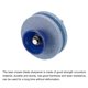 thumbnail image 3 of Cortacésped Cuchilla Afilador, Universal Doble Capa Corindón Cuchilla Cuchilla Amoladora Piedra Rueda para Eléctrico Taladro Manual Taladro, Azul, 3 of 7