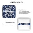 thumbnail image 5 of Kdxio Dragon Print Tissue Box Cover,Square Decorative PU Leather Facial Paper Case Organizer Holder Dispenser for Bathroom,Night Stands,Desk,Car 5.2''X5.2''X5.2'', 5 of 8