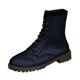 thumbnail image 1 of NECHOLOGY Botas Mujer Zapatos Botines de mujer Botas de tobillo antideslizantes con suela gruesa y punta redonda a la moda de invierno para mujer con tacones gruesos con cordones botas (Blue, 6.5), 1 of 6