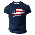 thumbnail image 4 of Camisetas de Manga Larga para Hombres Moda Casual Impresión Sólida Cuello Redondo Camisetas, Camisetas de Algodón de Poliéster Blusa, 4 of 5