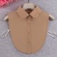 thumbnail image 1 of Suéter de cuello falso para mujer, cuello falso para otoño e invierno, suéter de cuello falso para todo tipo de combinaciones, suéter con cuello decorativo, 1 of 6