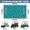 thumbnail image 3 of Microfiber Golf Cart Seat Towel 51" x 31", Fits Most Standard Front Seats Including EZGO, Club Car Precedent, Yamaha, and Icon Models, 3 of 8
