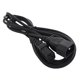 thumbnail image 3 of IEC 320 C13 a C14 Cable de extensión de alimentación de 3 clavijas Cable 250 V Sunnimix  Cable de extensión IEC C13 a C14, 3 of 6
