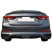 Ikon Motorsports Compatible with 17-18 Hyundai Elantra SPW Style Rear Bumper Diffuser Lip PP