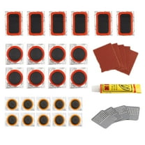 Bicycle Tube Puncture Repair Kit Bike-Inner Tire Patches Kit Patches Tool E6Z7