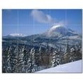 thumbnail image 1 of Winter Scene Ceramic Tile Mural Kitchen Backsplash Bathroom Shower 406462-S54, 1 of 3