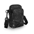 thumbnail image 3 of HELLHERO Grey Stone Texture with Zipper Women Shoulder Bag Polyester for Unisex, 3 of 7
