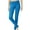 Blue, variant on Women’s Skinny Pants Soft Everyday Solid Color Basic Slim Tight Fit Stretch Legging Jeggings Jeans NEWP77 Beige M