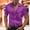 #339-Purple, variant on Ceisia Men's Solid Short Sleeve Button Down Shirt Fashion Casual Woven Camp Collar Classic Fit Soft Cotton Summer Beach Vacation Top Gifts for Father