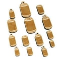 thumbnail image 1 of Soda Pop Beer Can Wood Mini Charms Shapes DIY Craft Jewelry - No Hole - 30mm (6pcs), 1 of 7