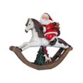 thumbnail image 2 of Kokiya Resin Christmas Decorations Birthday Gift Craft Table Centerpiece Xmas Decor Riding a horse, 2 of 9
