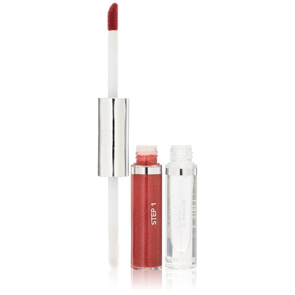 CoverGirl Outlast Double Lip Shine Cabernet 255 0 2 Ounce Bottles Pack of 2