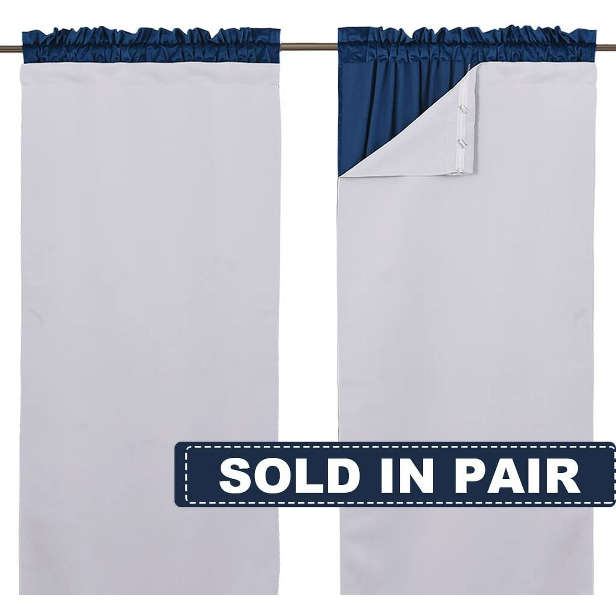 Thermal Insulated Blackout Liner Curtain For 63 Inches Ds Light