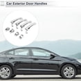 thumbnail image 2 of Reemplazo de manijas de puerta exteriores delanteras, traseras izquierda y derecha para Hyundai Elantra 2007-2012, duraderas, ABS, 1 juego, 2 of 6