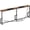 Rustic Brown & Black, variant on Behind Couch Table, Adjustable Height (4 Levels), 76.9" Long Narrow Console Table with Power Strip (2 AC, USB & USB-C) & Anti-Tip Wall Screws, Slim Sofa Table for Living Room