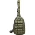 thumbnail image 1 of LHSHIDU Sling Bag Puffy Crossbody Purse for Women Fanny Pack Chest Bag Puffy Waist Bag, 1 of 6