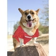 thumbnail image 6 of Pets First NCAA Georgia Bulldogs Mesh Jersey for Dogs and Cats, Licensed, Large, 6 of 6