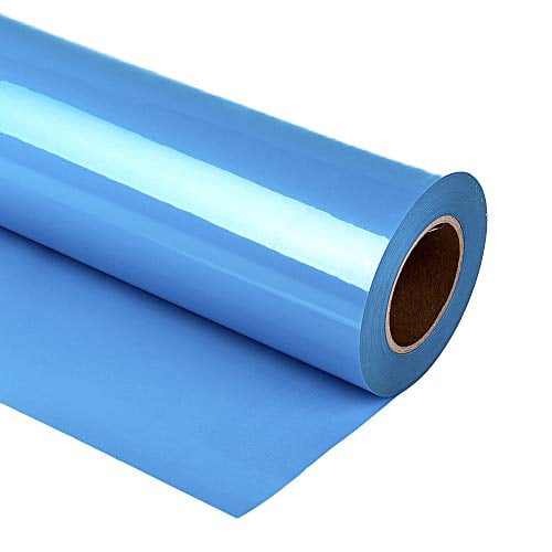 Glitter Heat Transfer Vinyl Roll - Silver, 12" X 8 Feet, HTV For T-Shirts, DIY Crafts, Works With Cricut & Silhouette