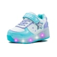thumbnail image 3 of Tenis Patín Bubble Gummers® Para Niña Zaila Color Blanco blanco 20, 3 of 6