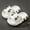 White, variant on Slippers Bathroom Slippers Cartoon Boys Girls Indoor Home Non-slip Soft Bottom Cute Animal Thick Bottom Step On Slippers Orange 4-5 Years